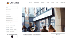 Desktop Screenshot of curant.se
